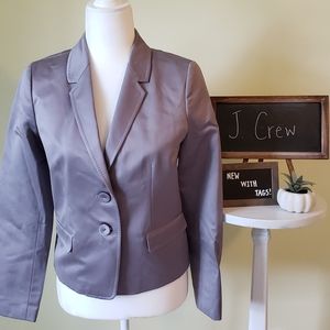 NWT + J Crew + Gray blazer